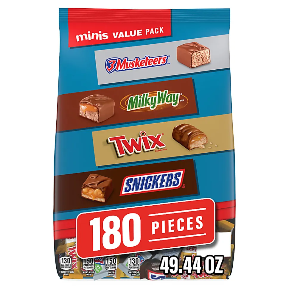 Mars Minis Variety Pack, 57.15 oz, 200 ct