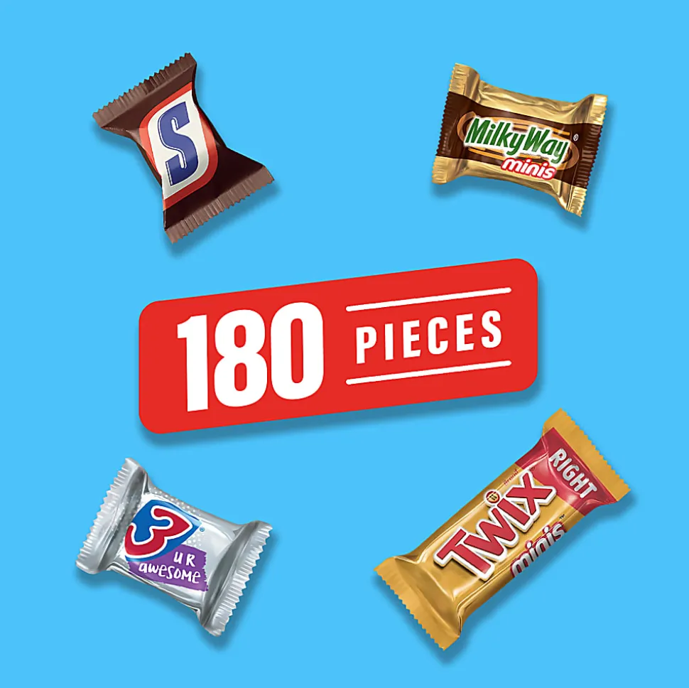 Mars Minis Variety Pack, 57.15 oz, 200 ct