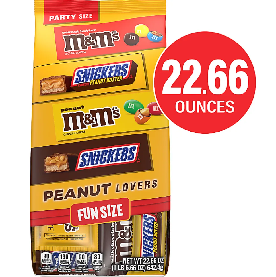 Mars Peanut Lovers Fun Size Party Pack, 22.66 Oz