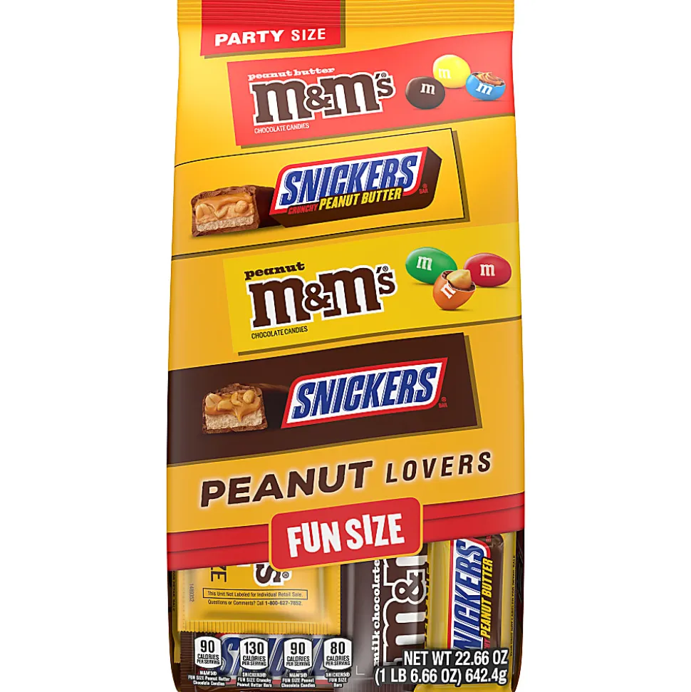 Mars Peanut Lovers Fun Size Party Pack, 22.66 Oz