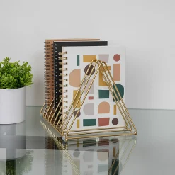 Martha Stewart Ryder Mesh Metal 9-Slot Triangle Magazine File Holder, 7