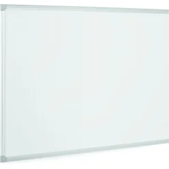 MasterVision® Earth Silver Easy Clean™ Non-Magnetic Melamine Dry-Erase Whiteboard, 48