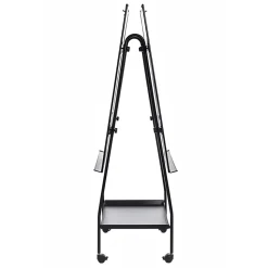 MasterVision® Magnetic Gold Ultra™ Adjustable Mobile Dry-Erase Whiteboard Easel, 65 12/16