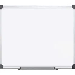 MasterVision® Maya Platinum Pure Magnetic Dry-Erase Whiteboard, 36