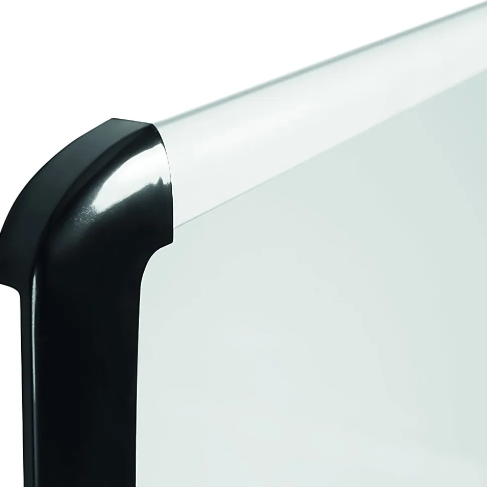MasterVision® Porcelain Dry-Erase Whiteboard, 48" x 96", Aluminum Frame With Silver Finish