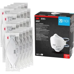 3M™ Aura™ N95 Particulate Respirator, 9205PH-20-DC, Pack of 20 Respirators