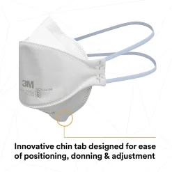 3M™ Aura N95 Particulate Respirators, 9205+, White, Pack Of 440 Respirators
