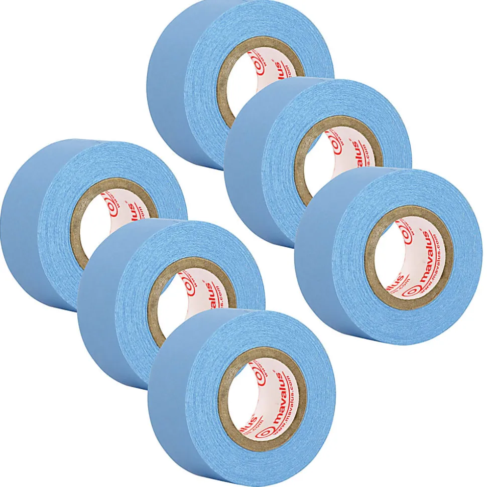 Mavalus® Tape, 1" x 324", Blue, Pack Of 6