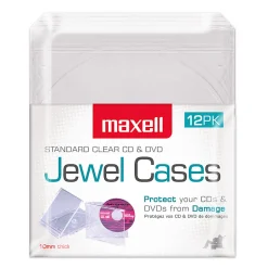 Maxell CD/DVD Jewel Cases CD-360