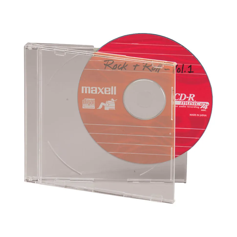 Maxell CD/DVD Jewel Cases CD-360