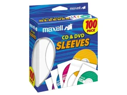 Maxell CD/DVD Storage Sleeves