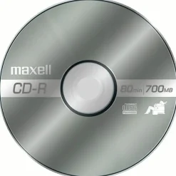 Maxell® CD-R Media Spindle, 700MB/80 Minutes, Pack Of 100