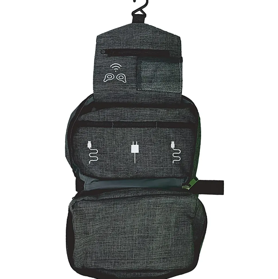 Maxell® Folding Storage Travel Case, Black, 199272