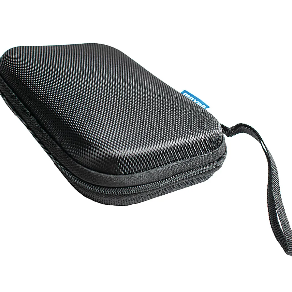 Maxell® Shock-Absorbent Mobile Storage Case, Black, 195515