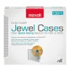 Maxell® Slim Jewel Cases, Clear, Pack Of 100
