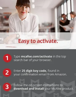 McAfee Internet Security, 10 Devices, Antivirus Software, 1 Yr – Product Key