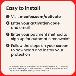 McAfee+ Premium Individual Unlimited Devices 2026, 1-Year Subscription with Auto-Renewal, Digital Download