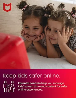 McAfee® Total Protection with VPN, 10 Devices, Antivirus Software, 1-Year Subscription, Product Key