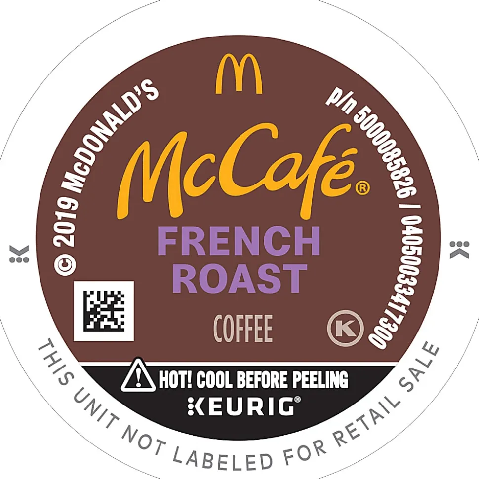 McCafe French Roast Coffee K-Cup Pods, 8.3 Oz, Box Of 24 Pods