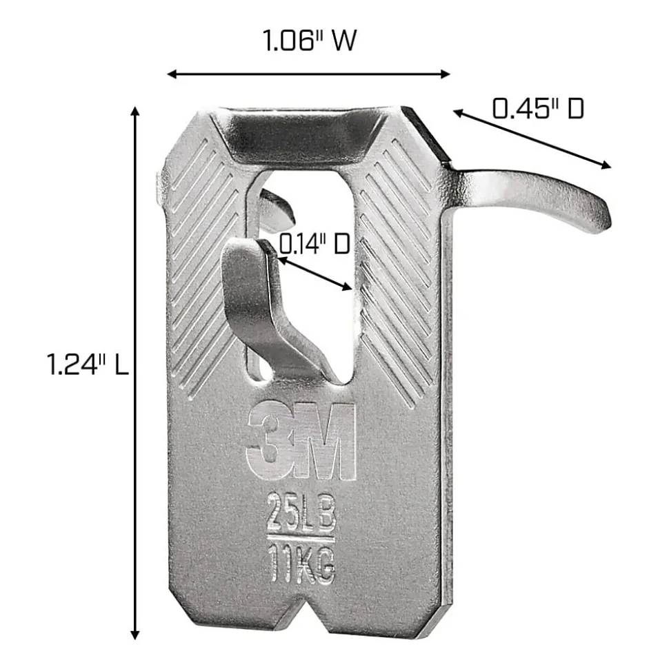 3M CLAW Drywall Picture Hanger, 3PHKITM10ES