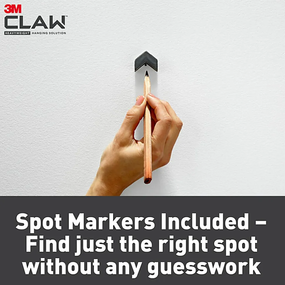 3M CLAW Drywall Picture Hanger, 3PHKITM10ES