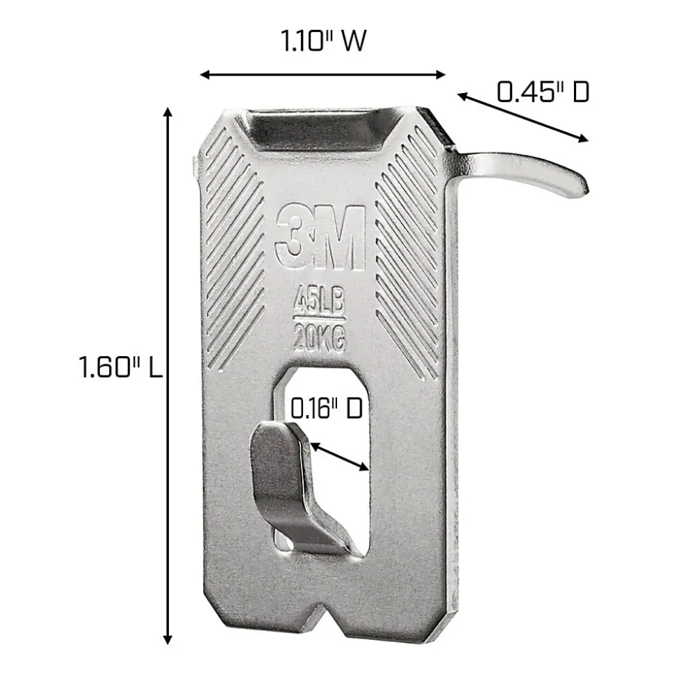 3M CLAW Drywall Picture Hanger, 3PHKITM10ES