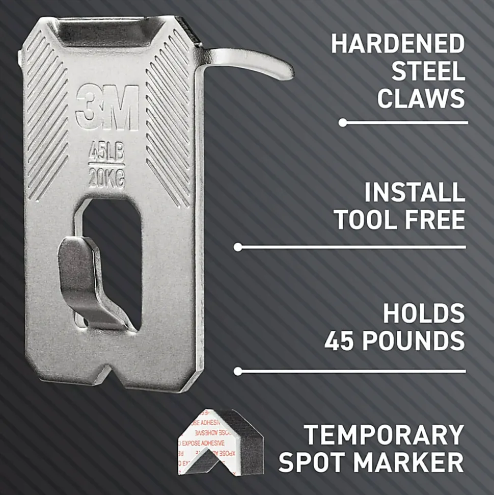 3M CLAW Drywall Picture Hanger, 3PH45M3ES