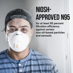 3M™ Cool Flow Paint Sanding Valved Respirator N95, 8511P10-DC-PS, Pack of 10