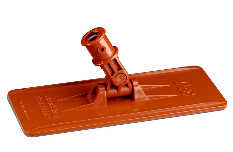 3M™ Doodlebug™ Cleaning Supplies, Pad Holders #6472, 4" x 10", Orange, Case Of 10