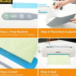3M™ Dual Lamination Refill Cartridge For LS950 Laminating Systems, 8-1/2