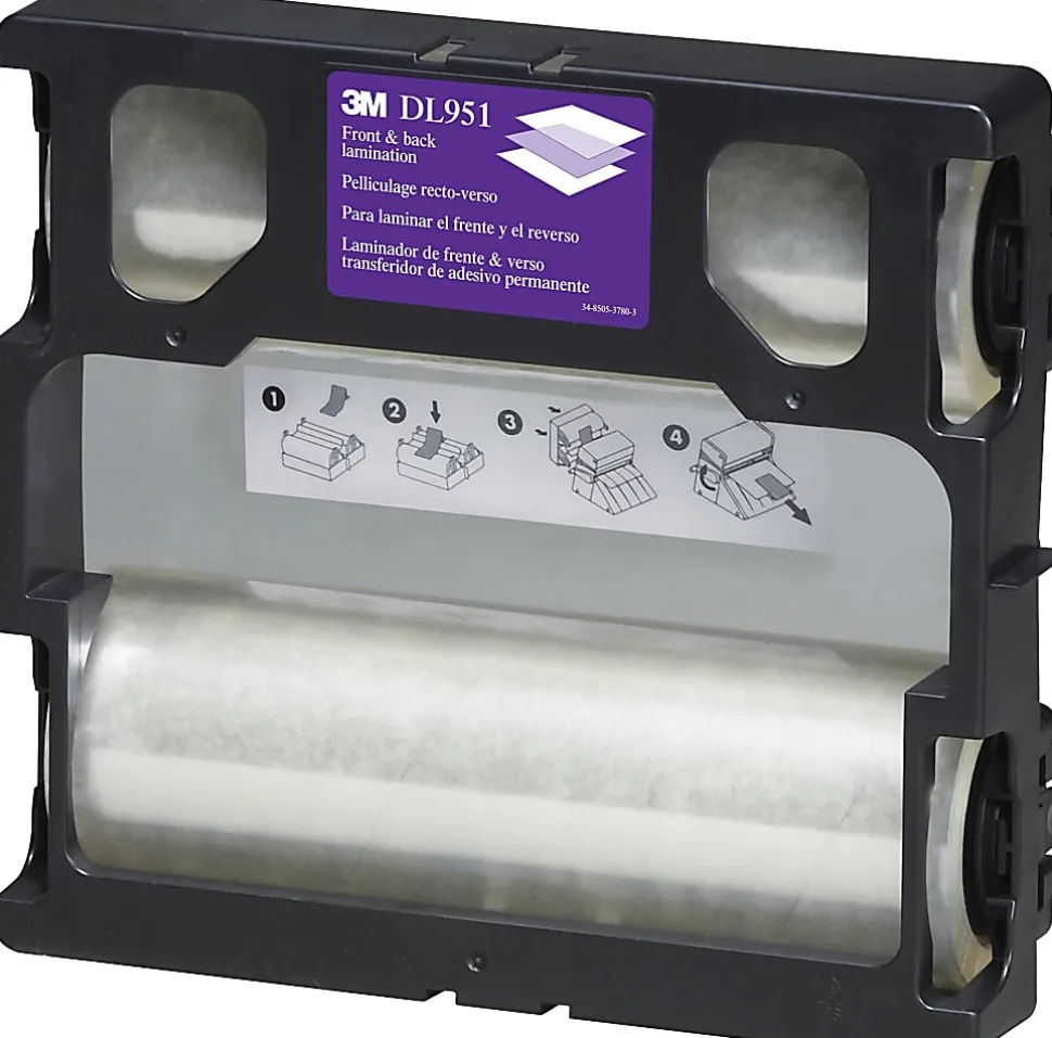 3M™ Dual Lamination Refill Cartridge For LS950 Laminating Systems, 8-1/2" x 100'