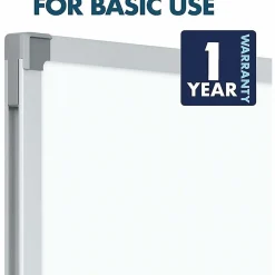 Mead® Basic Melamine Dry-Erase Whiteboard, 48