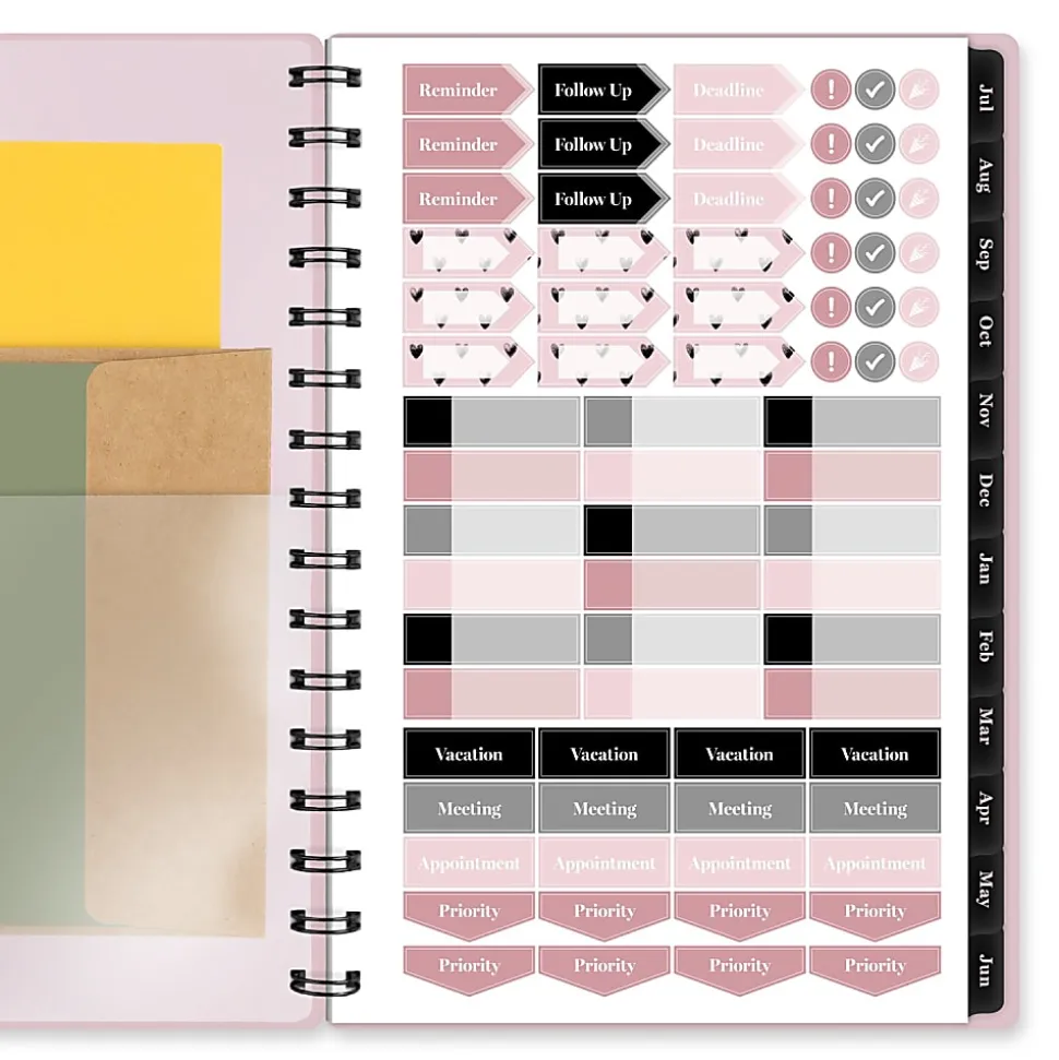 Mead Cambridge® Cherish Academic 2026-2027 Weekly Monthly Planner, Small, 5 1/2" x 8 1/2"