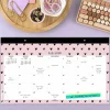 Mead Cambridge® Cherish Academic 2026-2027 Monthly Desk Pad Calendar, Compact, 11" x 17 3/4"