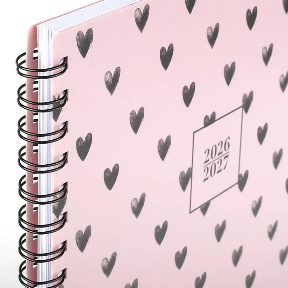 Mead Cambridge® Cherish Academic 2026-2027 Weekly Monthly Planner, Large, 8 1/2" x 11"