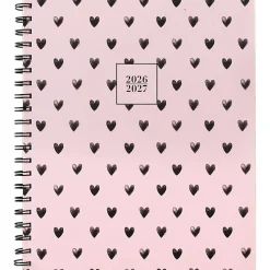 Mead Cambridge® Cherish Academic 2026-2027 Weekly Monthly Planner, Large, 8 1/2
