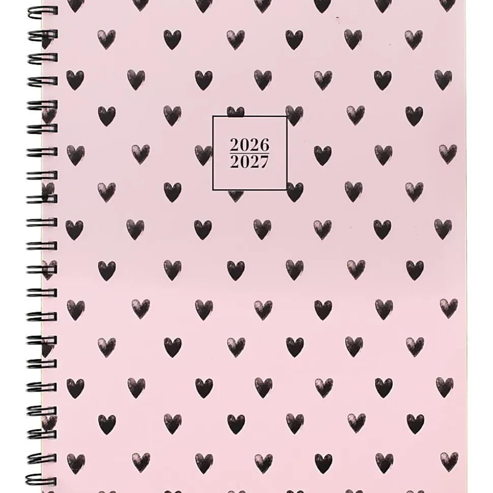Mead Cambridge® Cherish Academic 2026-2027 Weekly Monthly Planner, Large, 8 1/2" x 11"