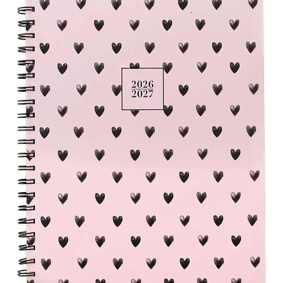 Mead Cambridge® Cherish Academic 2026-2027 Weekly Monthly Planner, Large, 8 1/2" x 11"