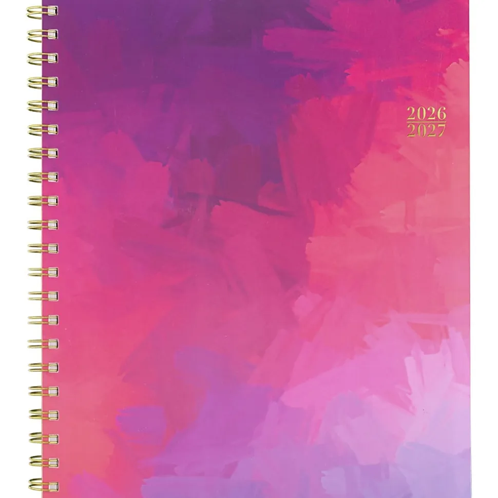 Mead Cambridge® Filbert Academic 2026-2027 Weekly Monthly Planner, Large, 8 1/2" x 11"