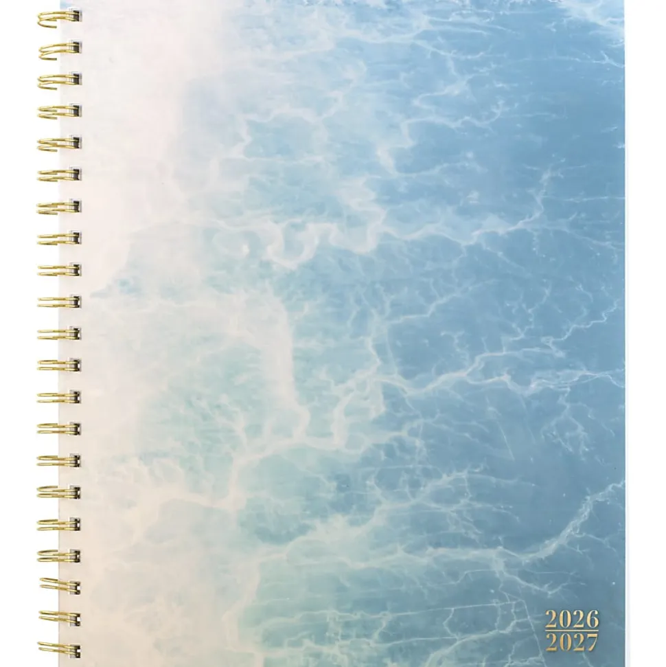 Mead Cambridge® Oceana Academic 2026-2027 Weekly Monthly Planner, Large, 8 1/2" x 11"