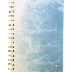Mead Cambridge® Oceana Academic 2026-2027 Weekly Monthly Planner, Small, 5 1/2