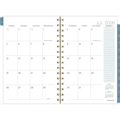 Mead Cambridge® Oceana Academic 2026-2027 Weekly Monthly Planner, Small, 5 1/2