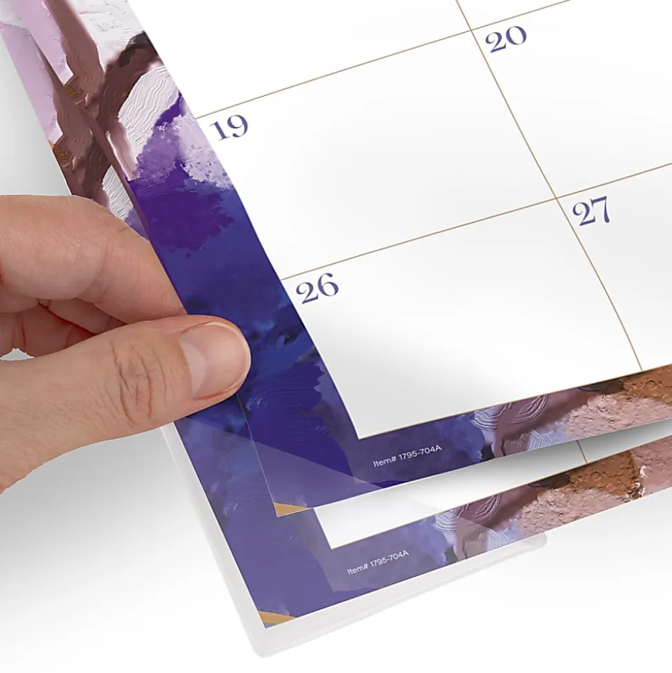 Mead Cambridge® Susan Academic 2026-2027 Monthly Desk Pad Calendar, Standard, 17" x 21 3/4"