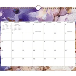 Mead Cambridge® Susan Academic 2026-2027 Monthly Wall Calendar, Medium, 12" x 15"