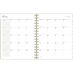 Mead Cambridge® WorkStyle® Balance Academic 2026-2027 Weekly Monthly Planner, Champagne, Medium, 7