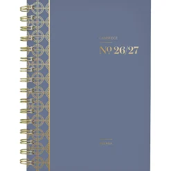 Mead Cambridge® WorkStyle® Classic Academic 2026-2027 Weekly Monthly Planner, Steel Blue, Small, 5 1/2
