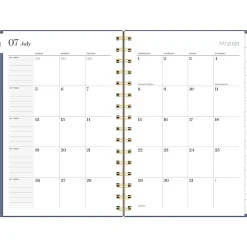 Mead Cambridge® WorkStyle® Classic Academic 2026-2027 Weekly Monthly Planner, Steel Blue, Small, 5 1/2