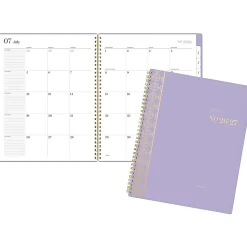 Mead Cambridge® WorkStyle® Classic Academic 2026-2027 Monthly Planner, Misty Lavender, Large, 8 1/2