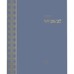 Mead Cambridge® WorkStyle® Classic Academic 2026-2027 Monthly Planner, Steel Blue, Large, 8 1/2