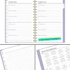 Mead Cambridge® WorkStyle® Focus Academic 2026-2027 Weekly Monthly Planner, Misty Lavender, Small, 5 1/2" x 8 1/2"